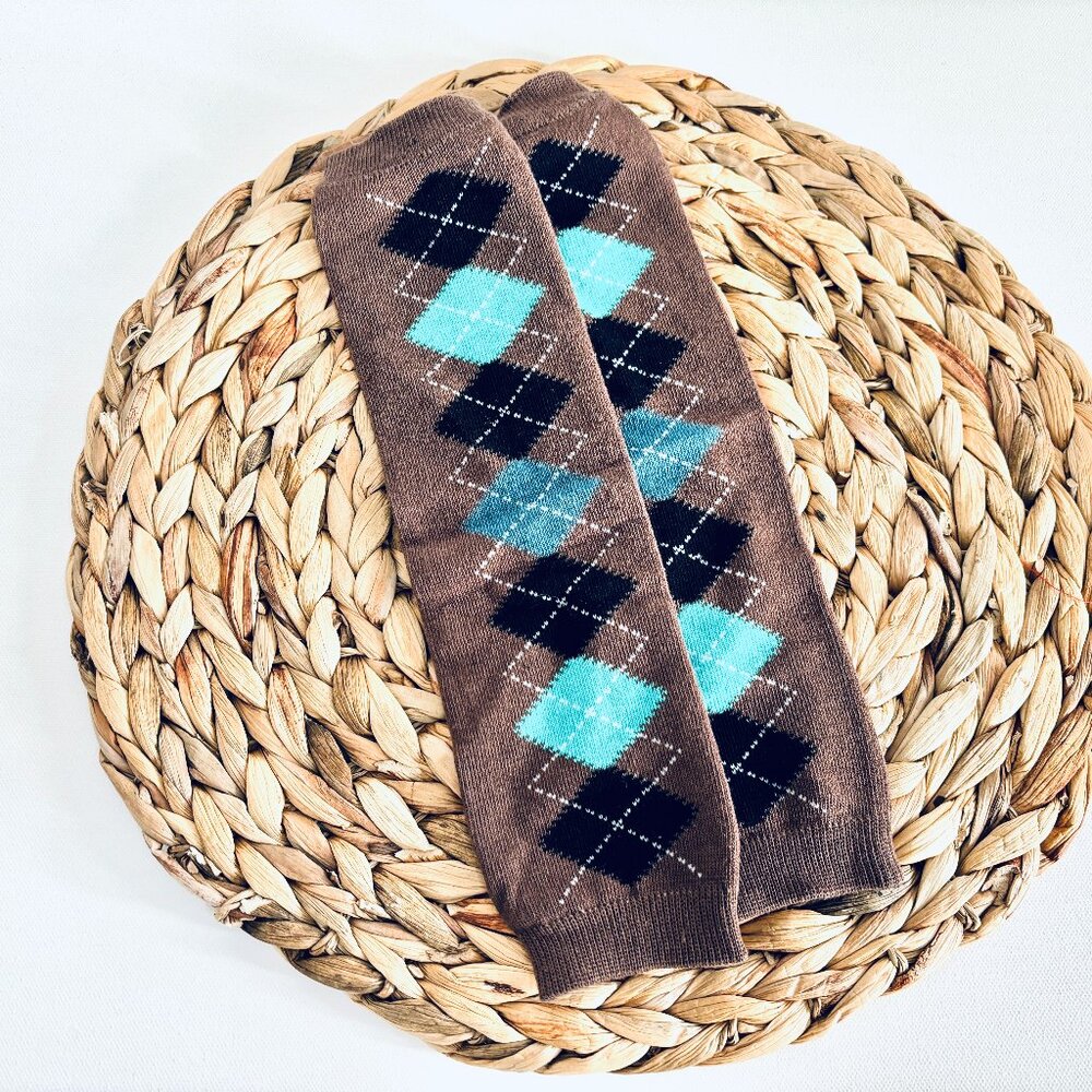 Baby Argyle Leg Warmers Brand New